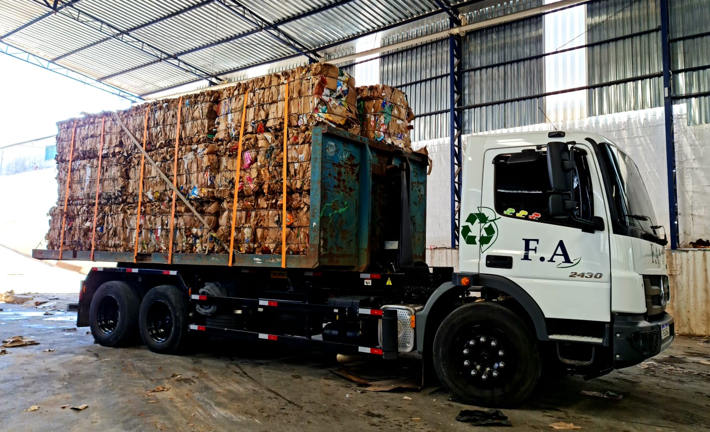 Aparas de papelão em São Paulo